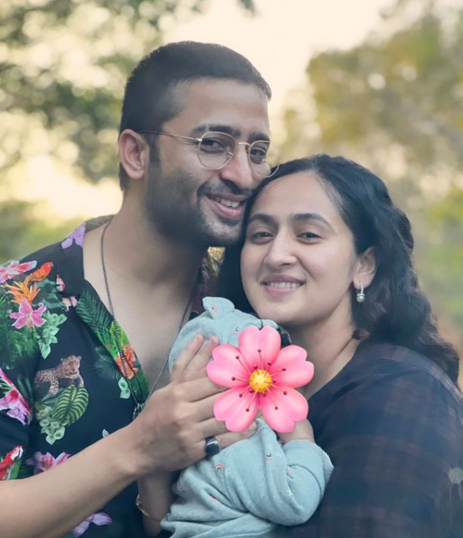 Shaheer Sheikh With His Wife Ruchika Kapoor