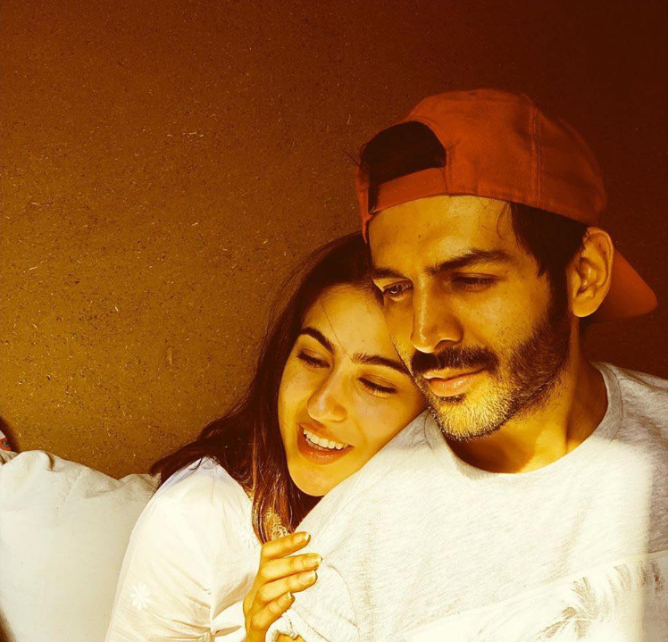 Kartik Aaryan With Sara Ali Khan