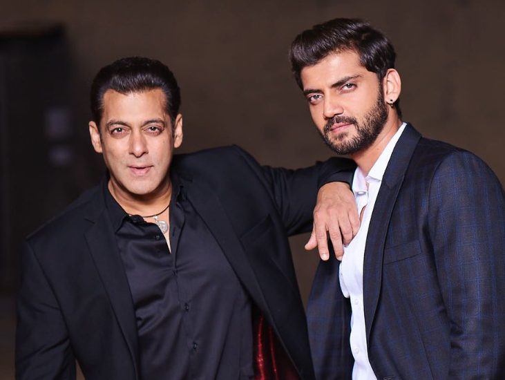 Zaheer Iqbal With Salman Khan