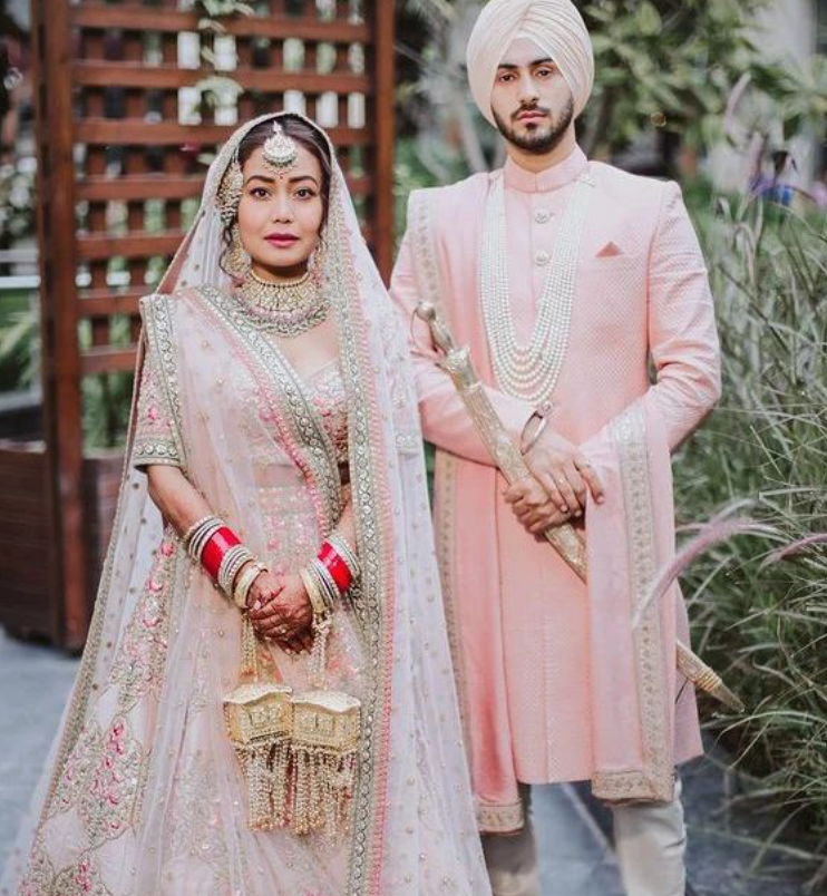 Neha Kakkar & Rohanpreet Singh's wedding Photo