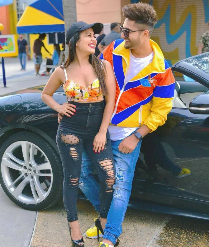 Neha Kakkar With Jassi Gill in "Nikle Current" song