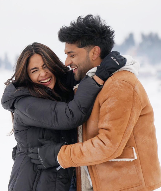 Mrunal Thakur With Guru Randhawa In the Song Aisa Na Chhoro