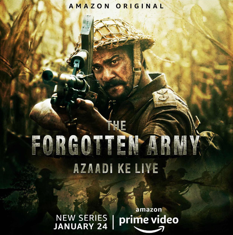 A Poster of the series The Forgotten Army - Azaadi Ke Liye