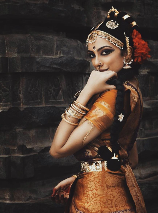 Sobhita Dhulipala as a Bharatanatyam dancer