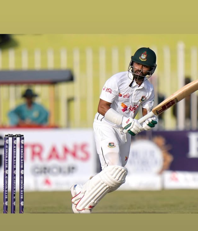 Shadman Islam, in International Test Match