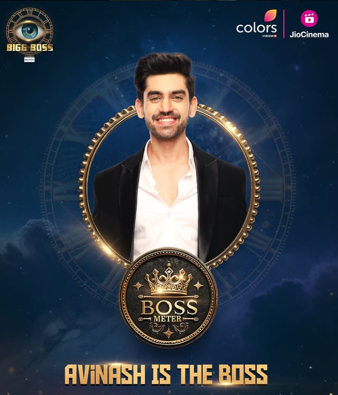 Avinash Mishra on the poster of Bigg Boss Season 18