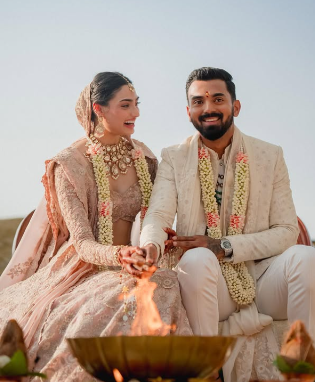 Athiya Shetty & K.L Rahul's Wedding Picture