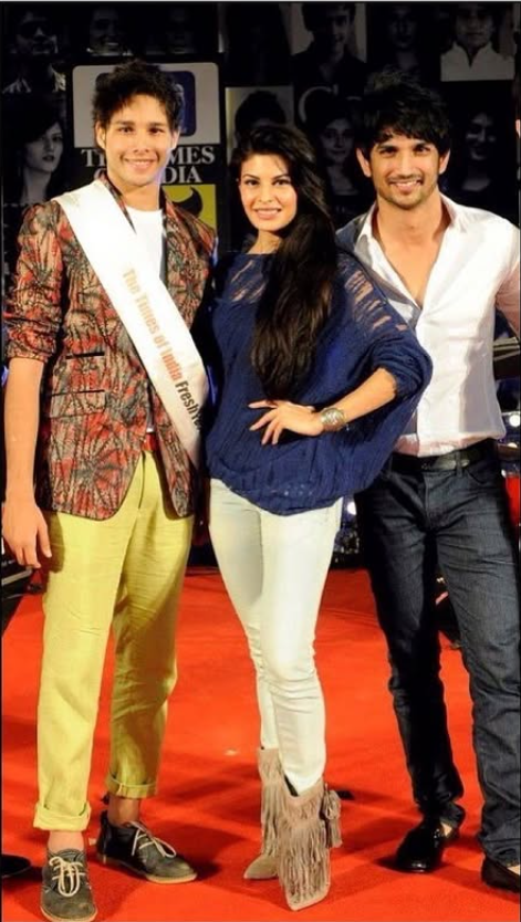 Siddhant Caturvedi won the Clean & Clear Bombay Times of India Fresh Face Competition in 2013 