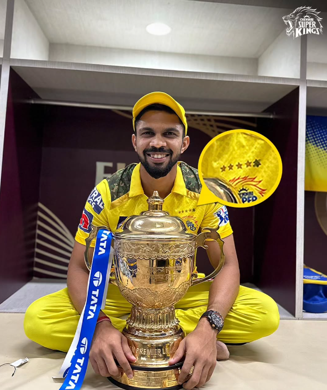 Ruturaj Gaikwad won Emerging Player of the Year award.