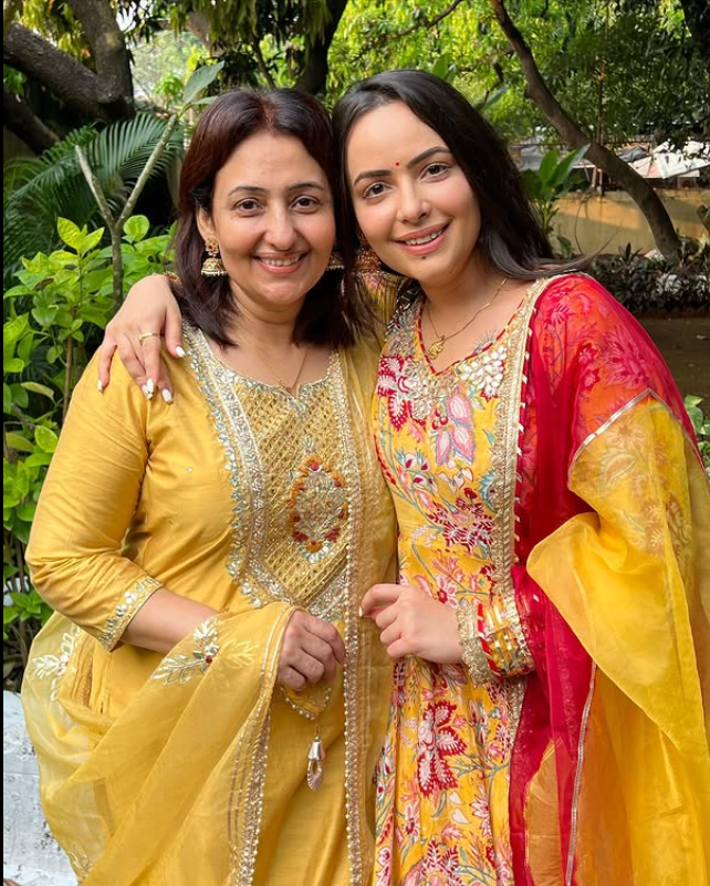 Aanchal Munjal with her mother Anu Narang