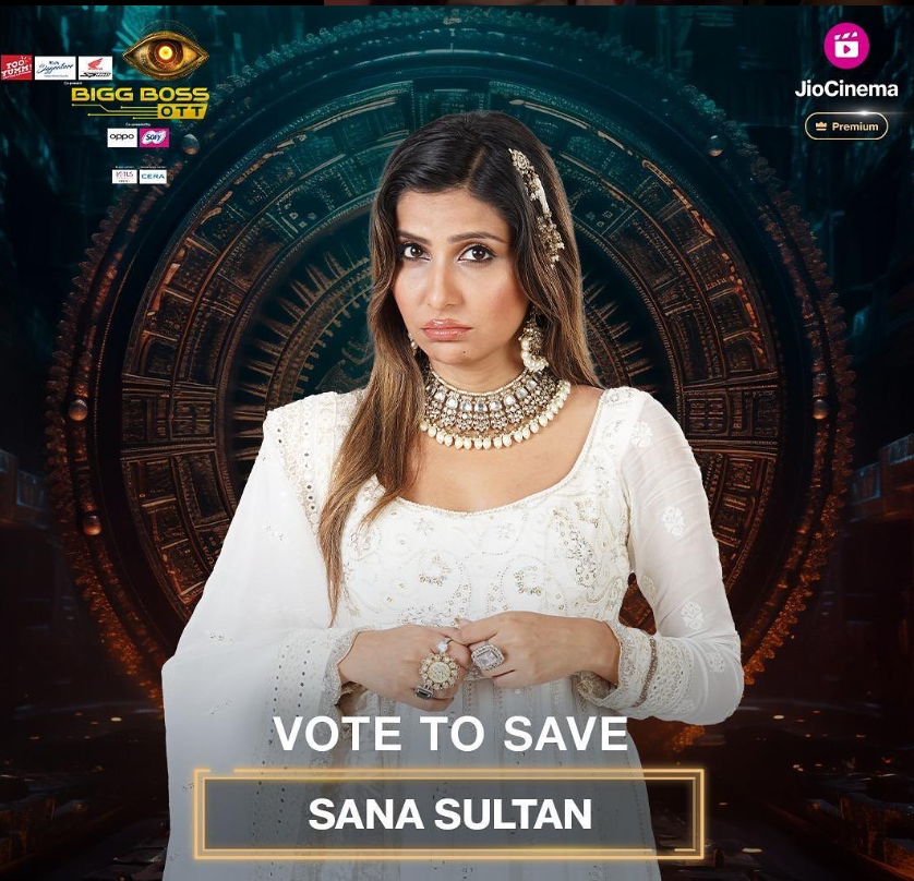 Sana Sultaln Khan in the reality show Bigg Boss OTT 3