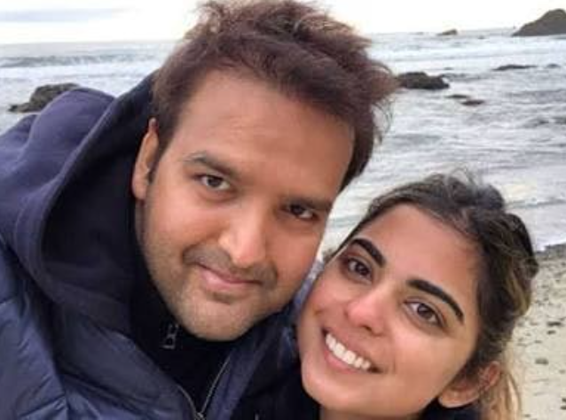 Anand Piramal with Isha Ambani