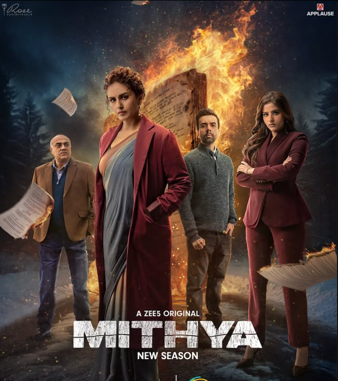 A Poster of the web series 'Mithya'