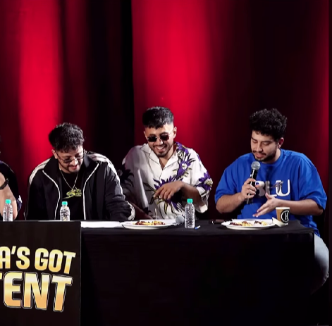 Samay Raina in the show India's Got Telent