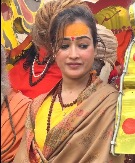 Harsha Richhariya in Maha kumbh Mela