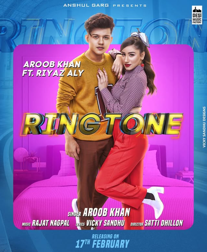 Aroob Khan with Riyaz Ali in the music video song 'Ringtone'