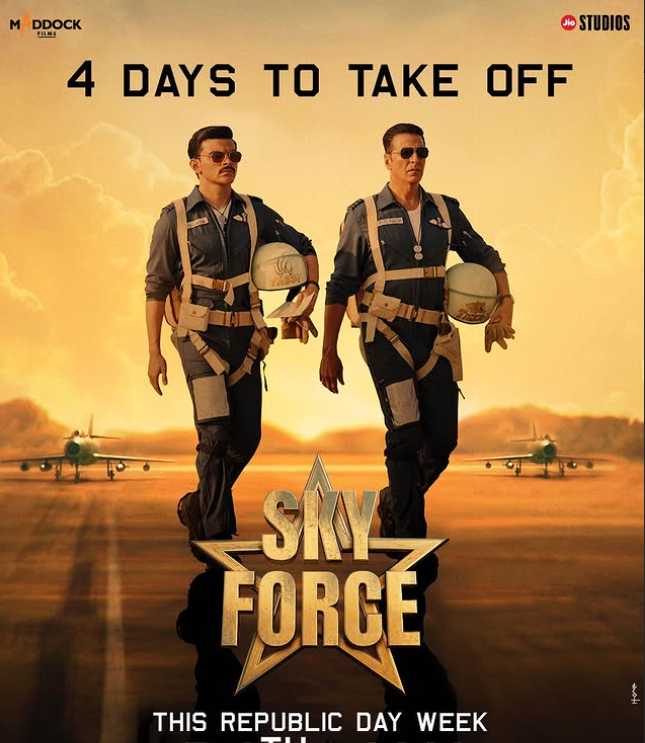 A Poster of the film Sky Force