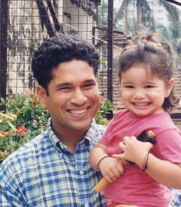 Sara Tendulkar's childhood picture with her father Sachin Tendulkar