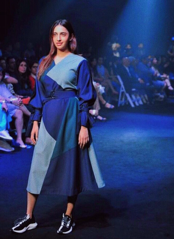 Akansha Ranjan Kapoor walks the ramp for Reebok India