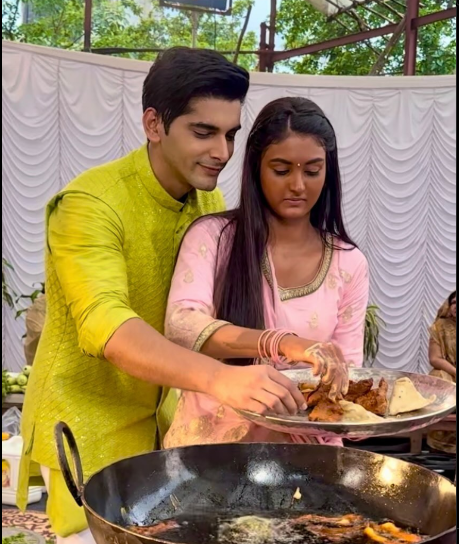 Aditi Tripathi & Ankit Sukhija in a scene of the tv serial 'Dil ko Tumse Pyaar hua"