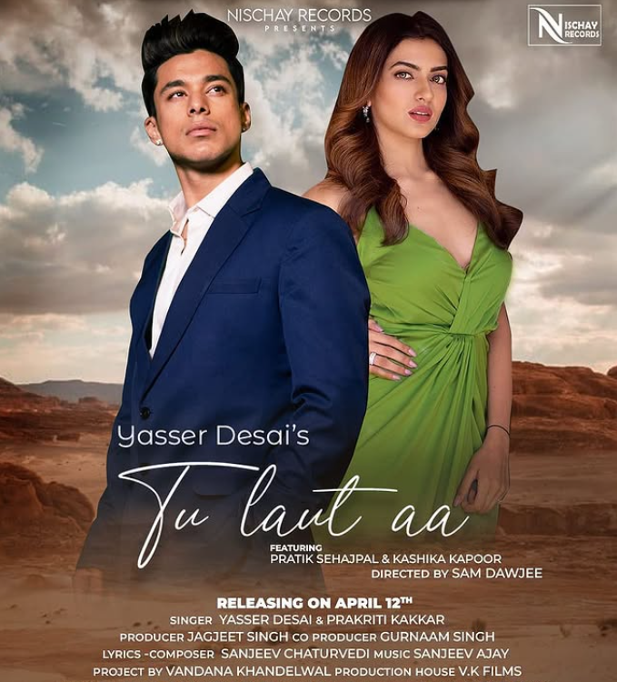 Kashika Kapoor & Pratik Sehajpal in the music video 'Tu Lout Aa'