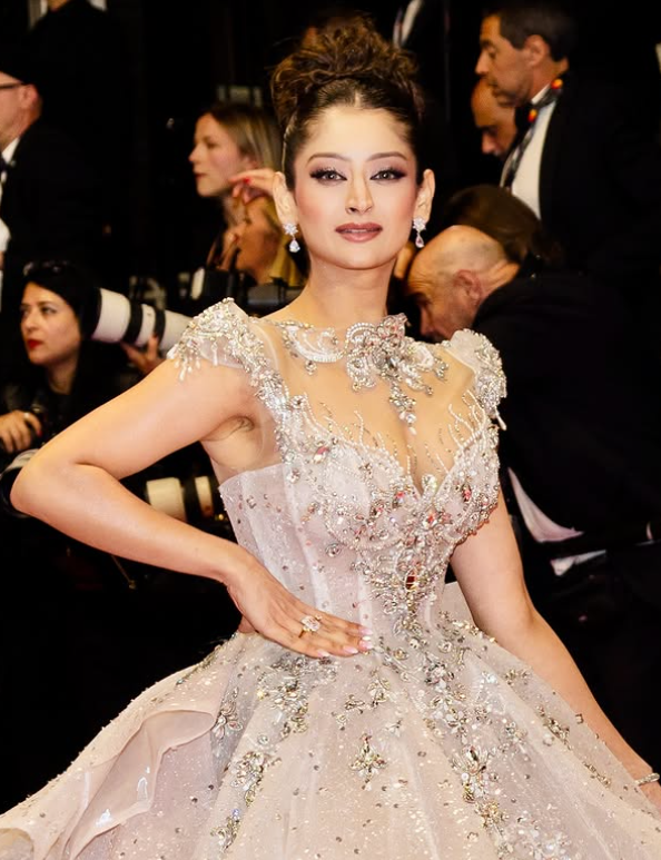 Nikita kushwaha at the Cannes Film Festival 2025