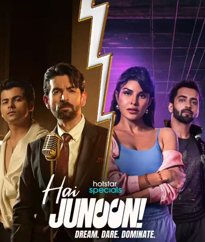 A Poster of the Web series 'Hai Junoon! Dream. Dare. Dominate'