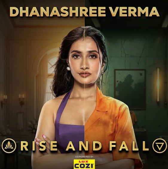 Dhanashree Verma in the reality show 'Rise & Fall'