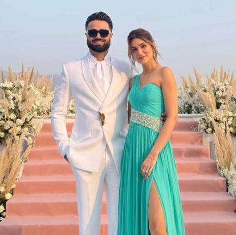 Kabir Bahia and Kriti Sanon