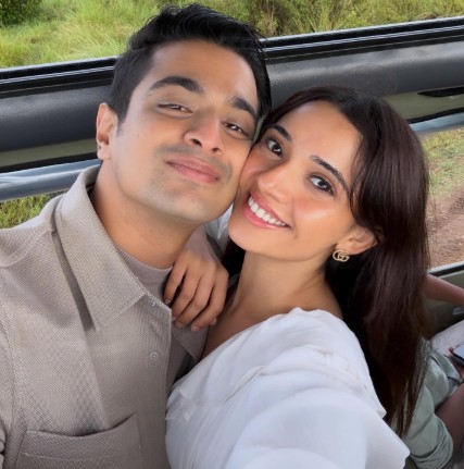 Ranveer Allahbadia with his Girlfriend Juhi bhat