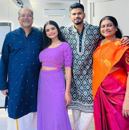 Shrayes Iyer's Family