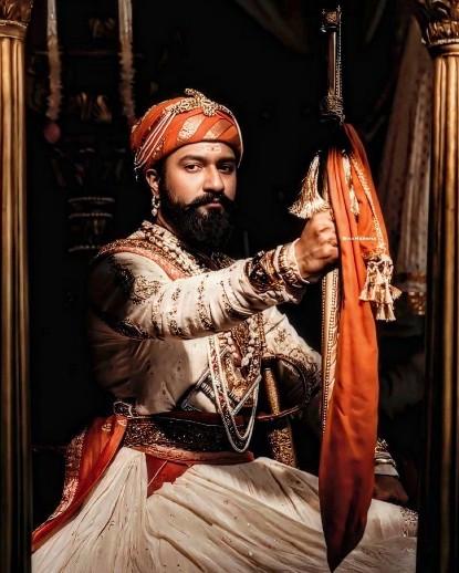 Vicky Kaushal in a scene of the film 'Chhaava'