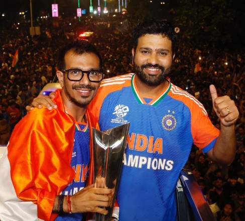 Yuzvendra Chahal won the trophy
