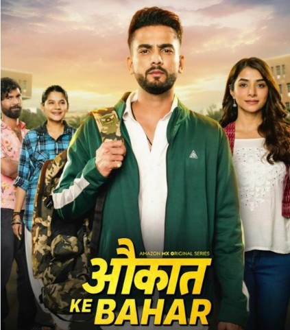 Elvish Yadav on the poster of the series 'Aukaat Ke Bahar'