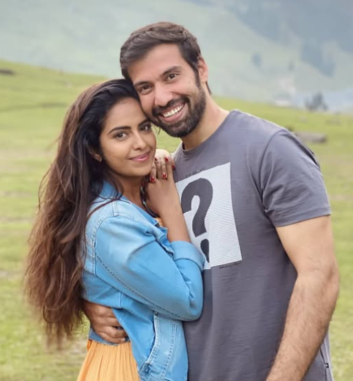Milind Chandwani with his Fiance Avika Gor