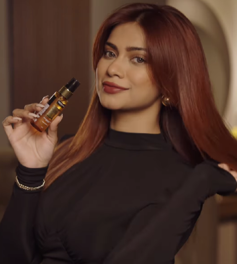 Nagma Mirajkar advertising 'Tresemme hair Serum'