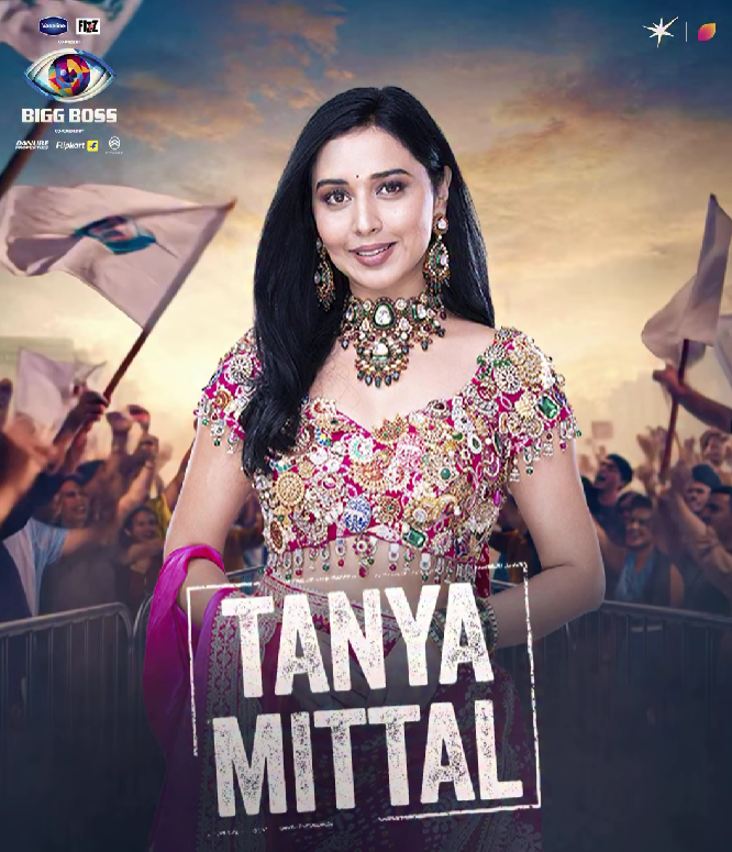 Tanya mittal in the Bigg Boss season 19