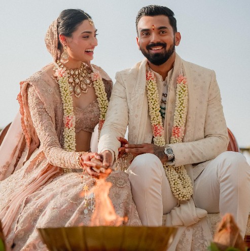 Athiya Shetty & K.L Rahul's Wedding Picture