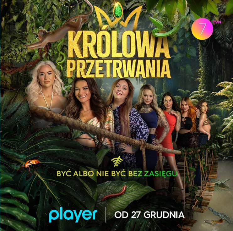 Natalia Janoszek on the Reality show 'Krolowa Przetrwania'