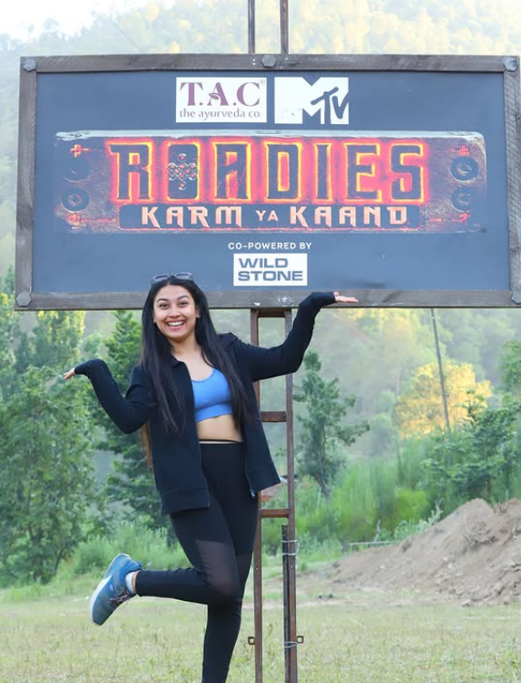 Akriti Negi in the reality show 'MTV Roadies Karm Ya Kaand Season 19'