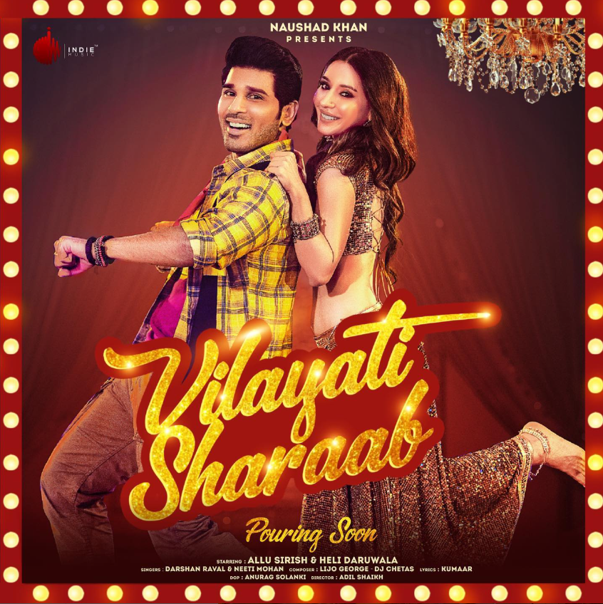 Heli Daruwala in the song 'Vilayati Sharaab'