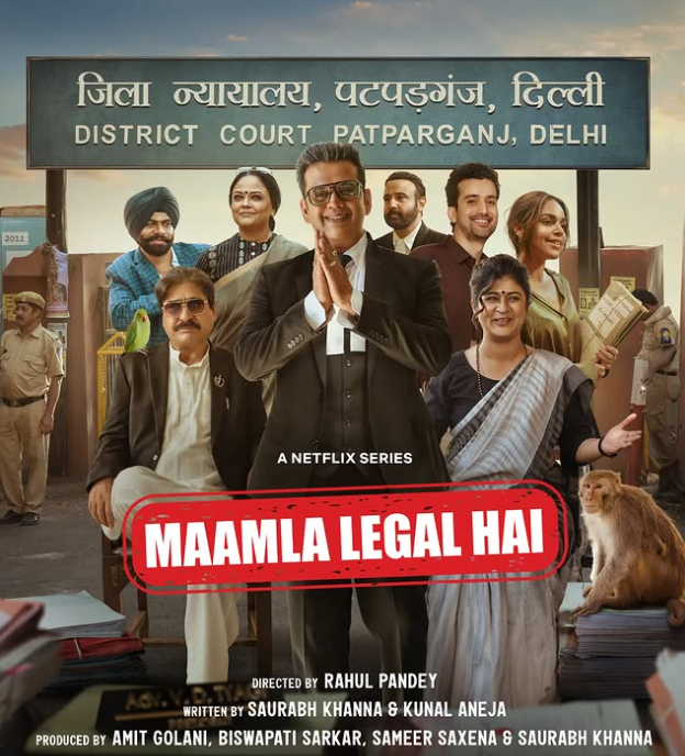 A Poster of the web series 'Mamla Legal Hai'