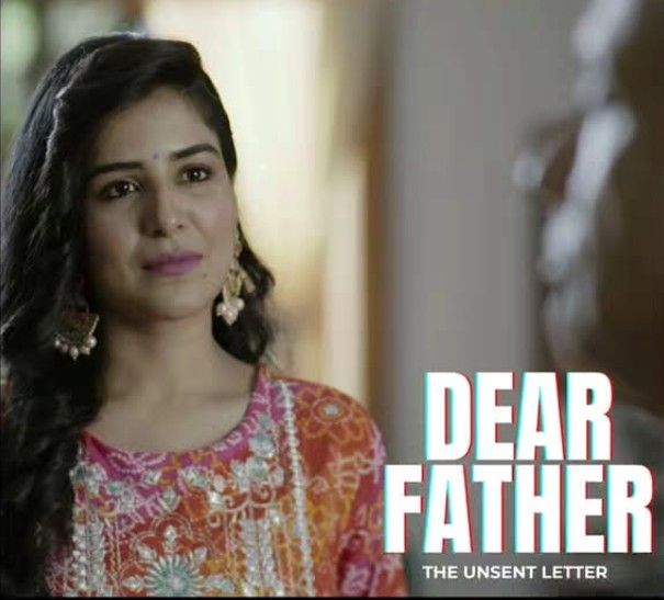 Shikha in the film 'Dear Father - The Unsent Letter' (short film)
