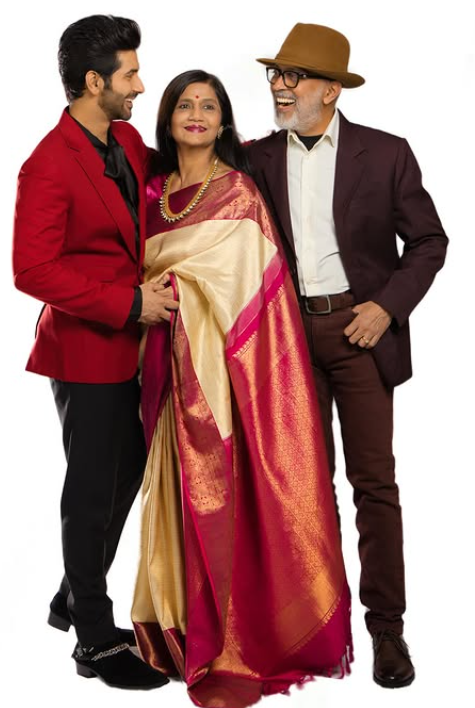 Vardhan Puri with his parents Rajeev Puri and meena puri