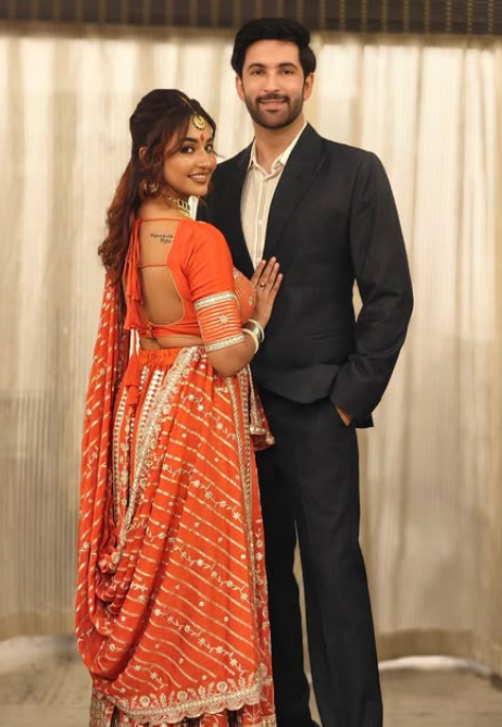 Kavita Banerjee with her fiancé Nandish Sandhu