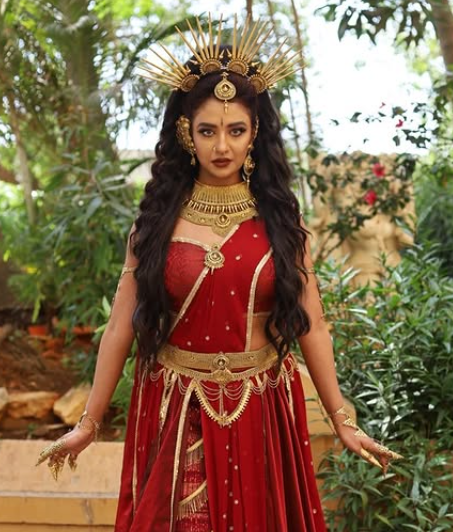 Kavita Banerjee in the tv serial 'Divya Prem - Pyaar aur Rahasya Ki Kahani'
