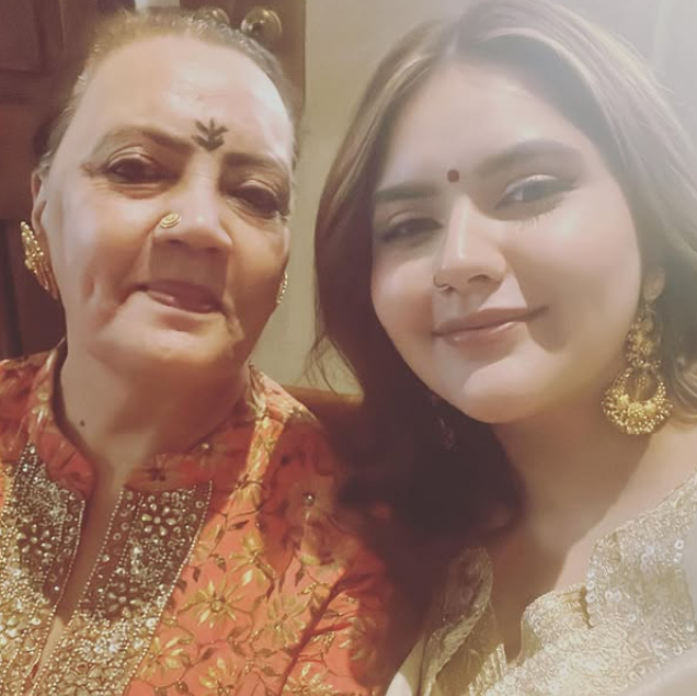 Anjali Anand with her mother Punima Dinesh Anand