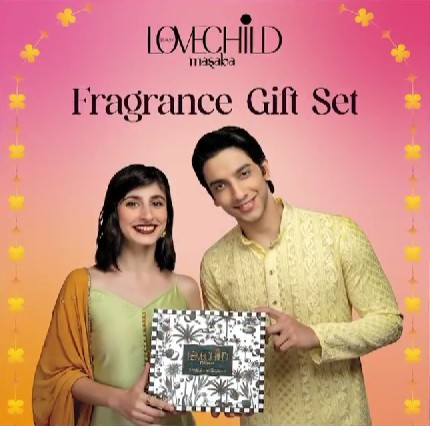 Aditi Saigal & Vedang Raina in a Digital advertisement for the perfume brand LoveChild by Masaba