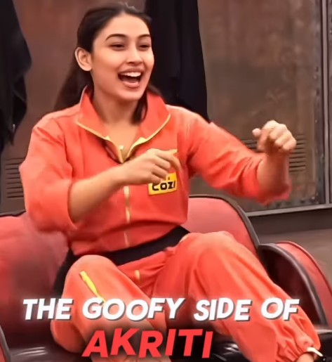 Akriti Negi in the Reality Show 'Rise and Fall'