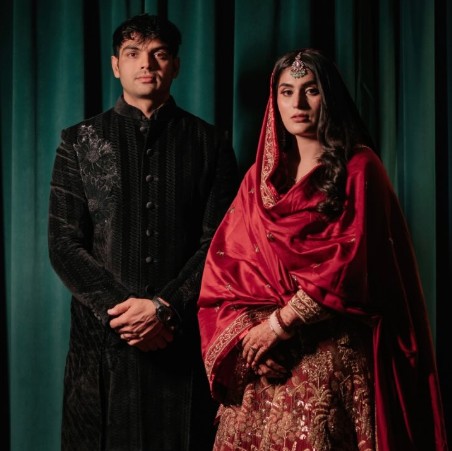 Himani Mor with her Husband Neeraj Chopra